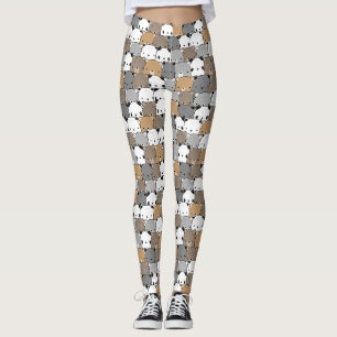 Cute Bear Leggings Motifs