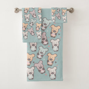 Cute Bears Sweets Snacks Confetti