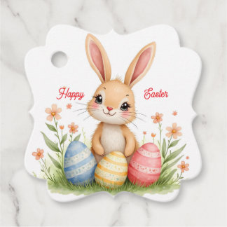 Cute Beautiful Easter Bunny Popular Collection Geschenkanhänger