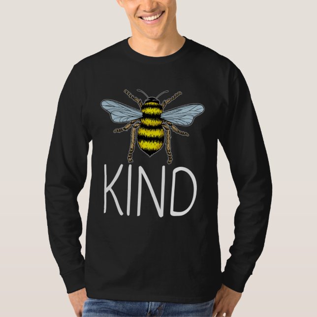 Cute Bee Bumblebee Kind The Beekeeper Hive Honeybe T-Shirt (Vorderseite)