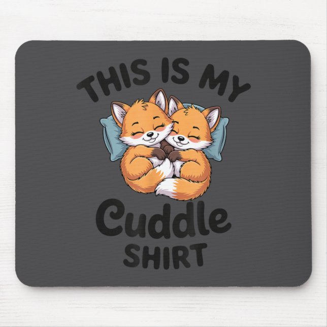 Cute Bee Couple Snuggle Cuddle  Mousepad (Vorne)