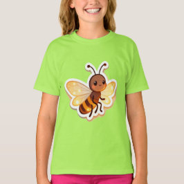 Cute Bee Kids T-Shirt – Adorable Cartoon Bee
