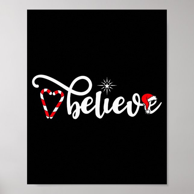 Cute Believe Christmas  Poster (Vorne)