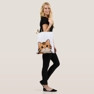 Cute Bengal Cat Tote Bag Tasche