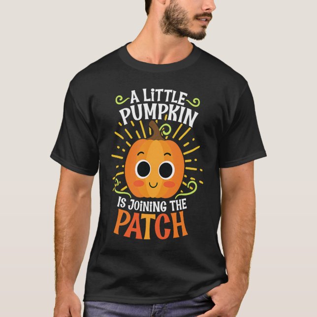 Cute Big Brother Pumpkin Thanksgiving Pregnancy An T-Shirt (Vorderseite)
