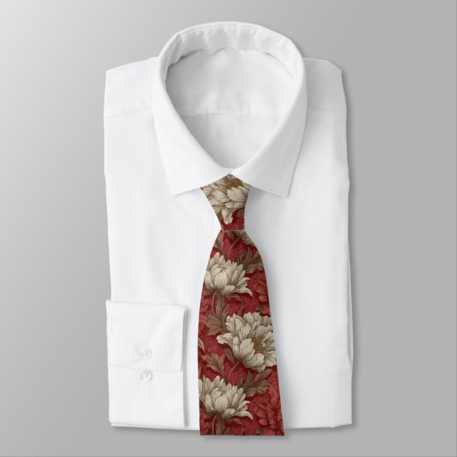 Cute Birthday Gifts For Husband Peonies Krawatte (Gebunden)