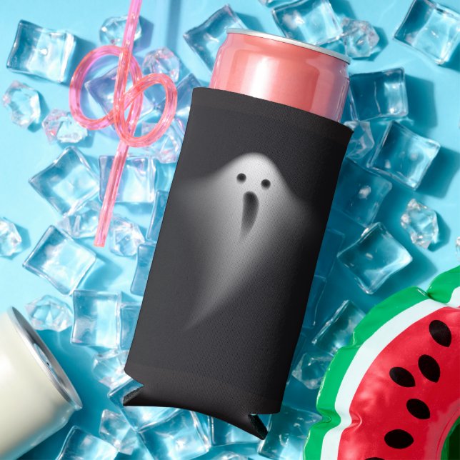 Cute Black Ghost Selters Dosenkühler (In Situ Sommer)
