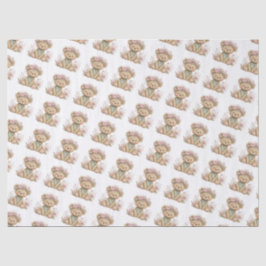 Cute Boho Animal Birthday Party Seidenpapier