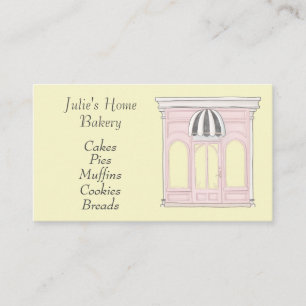 Cute boulangerie Carte de visite