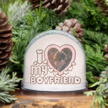 Cute Bubbly I Love My Boyfriend Custom