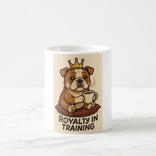 Cute Bulldog Mug (Centre)