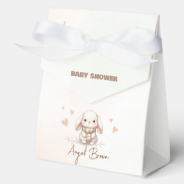 Cute bunny baby shower  geschenkschachtel