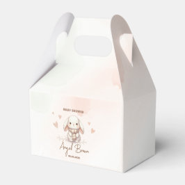 Cute Bunny Baby Shower  Geschenkschachtel