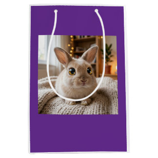Cute bunny card mittlere geschenktüte