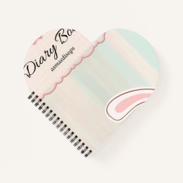 cute bunny diary notebook,  notizbuch