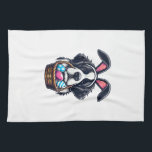 Cute Bunny Ear Saint Bernard Dog Easter Egg Owner  Geschirrtuch<br><div class="desc">Cute Bunny Ear Saint Bernard Dog Easter Egg Owner Lover Mom T-Shirt</div>