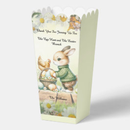 Cute Bunny Easter Popcorn Treat Box Geschenkschachtel