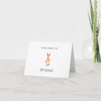cute bunny Folded Birthday Card Card for kids Karte