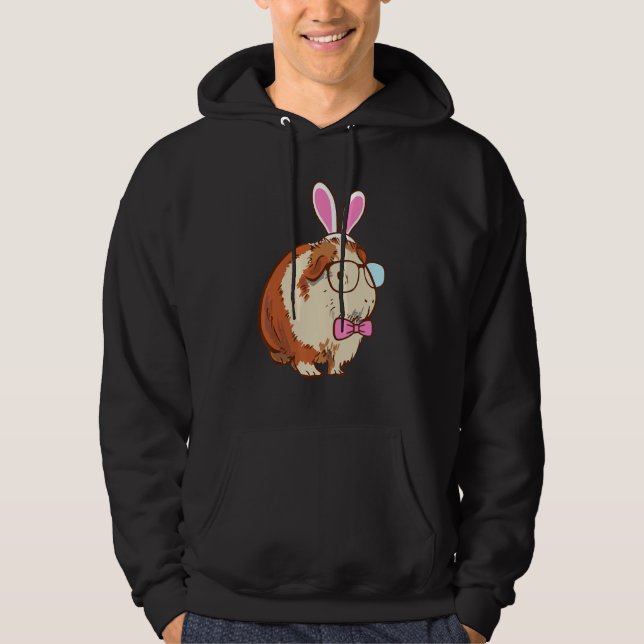 Cute Bunny Guinea Pig Hoodie (Vorderseite)