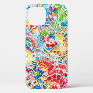 Cute bunte vintage Blumen Case-Mate iPhone Hülle