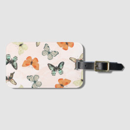 Cute Butterfly Pattern Luggage Tag Gepäckanhänger