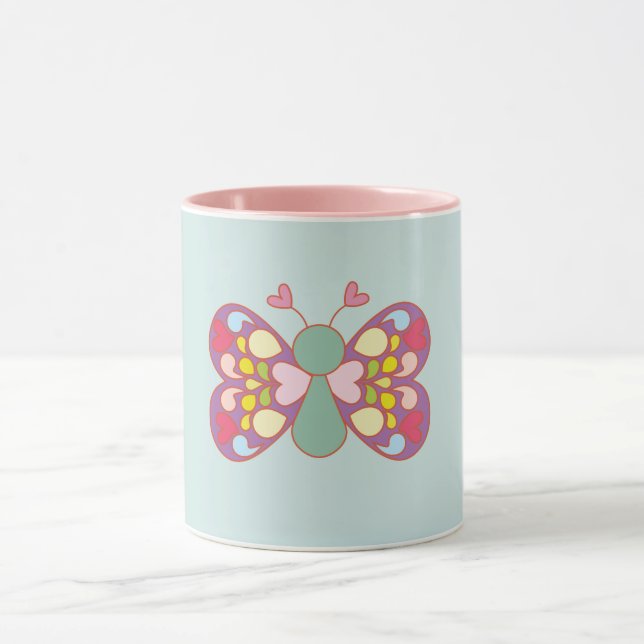 Cute butterfly tasse (Zentrum)