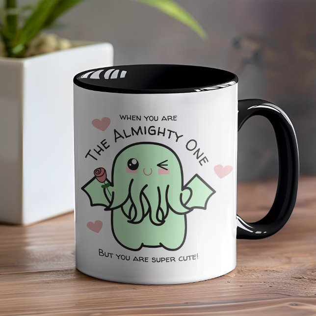 Cute café Cthulhu Mug (Créateur téléchargé)