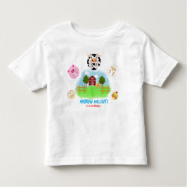 Cute Calling All Rustic Farm Party Animals  Kleinkind T-shirt