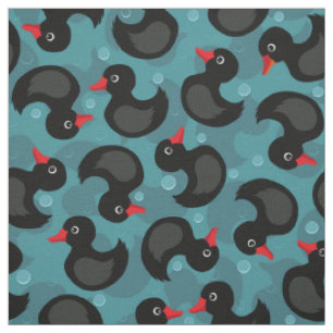 Cute canard en caoutchouc tissu motif