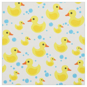 Cute canard en caoutchouc tissu motif