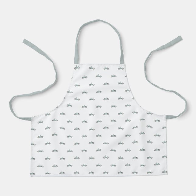 Cute Car Pattern Apron Schürze (Vorderseite)
