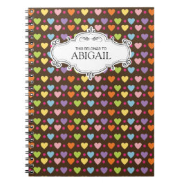 Cute Carnets spiraux personnalisés