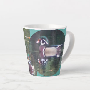 Cute Carolina Canard Conception Latte Mug