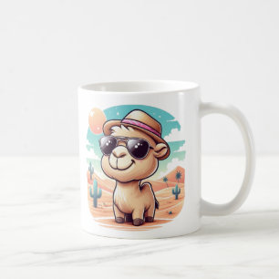 Cute Cartoon Camel Mug - Drôle Desert Coffee Cup