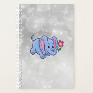 Cute cartoon elephant planer