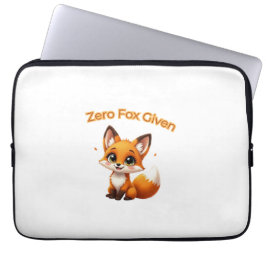 Cute Cartoon Fox – Adorable Kawaii Style Laptopschutzhülle