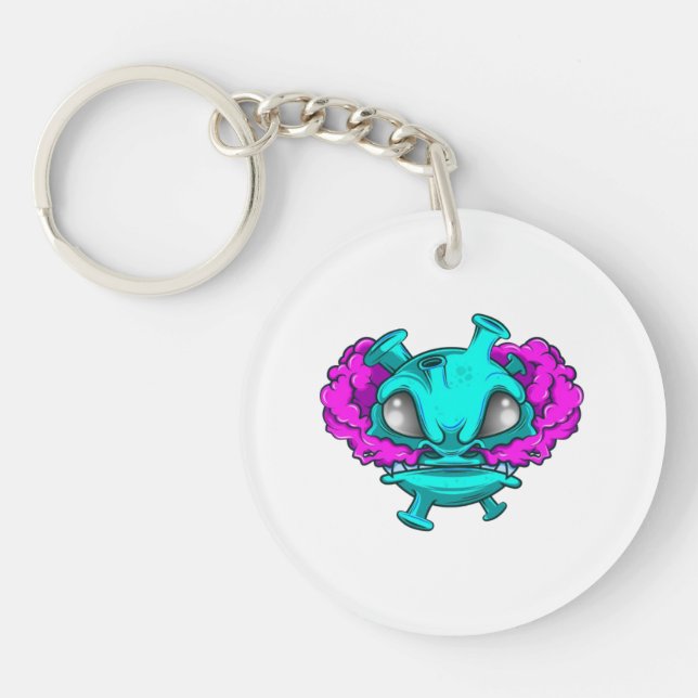 Cute Cartoon Keychain – Fun Character Keychaingift Schlüsselanhänger (Vorderseite)