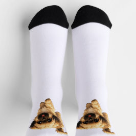Cute Cartoon Shih Tzu Dog Socks Socken
