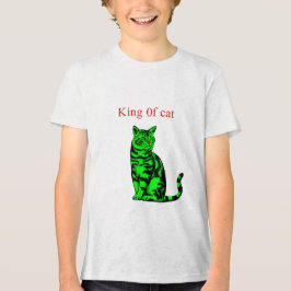 Cute Cartoon T-Shirt for Kids Tri-Blend Shirt