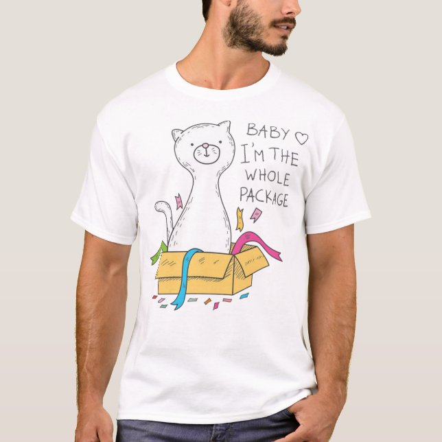 Cute Cat 3 T-Shirt (Vorderseite)