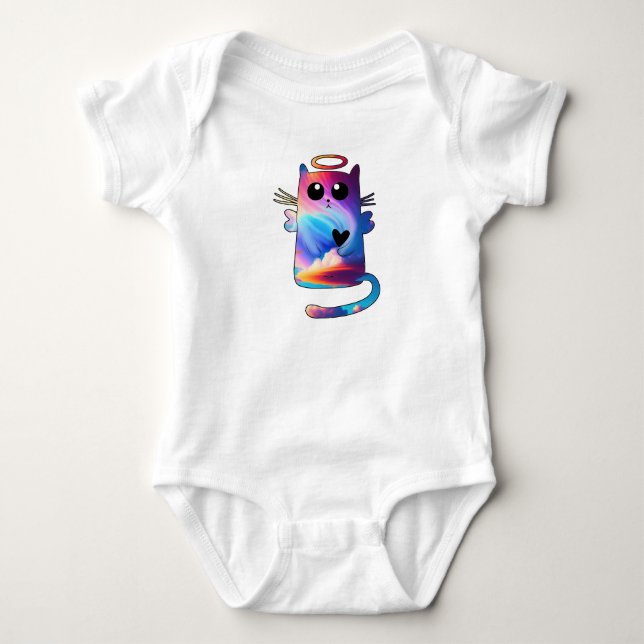 Cute Cat | Adorable Feline Charm for Cat Lovers Baby Strampler (Vorderseite)