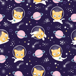 Cute Cat Astronaut Kissen