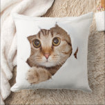 Cute Cat Blanket Design Kissen<br><div class="desc">A cozy and adorable cat design perfect for blankets and home décor. This charming artwork captures the sweet and playful spirit of cats, making it ideal for cat lovers who enjoy comfort and style. Perfect for relaxing at home, adding warmth to your space, or as a thoughtful gift for anyone...</div>
