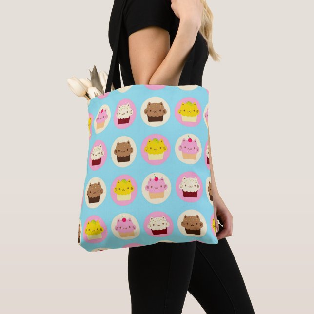 Cute Cat Cupcakes Tasche (Von Nahem)