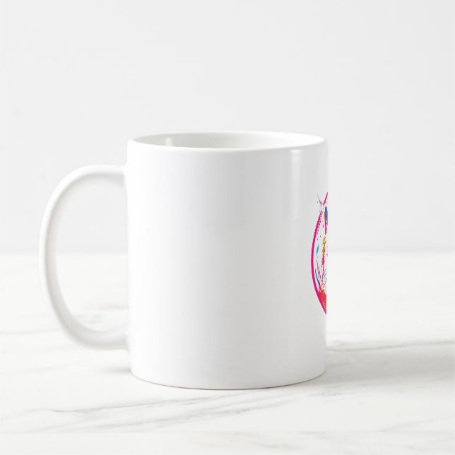 cute cat design  kaffeetasse (Links)