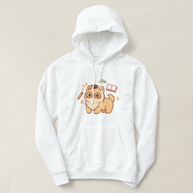 Cute Cat Hoodie (Design vorne)