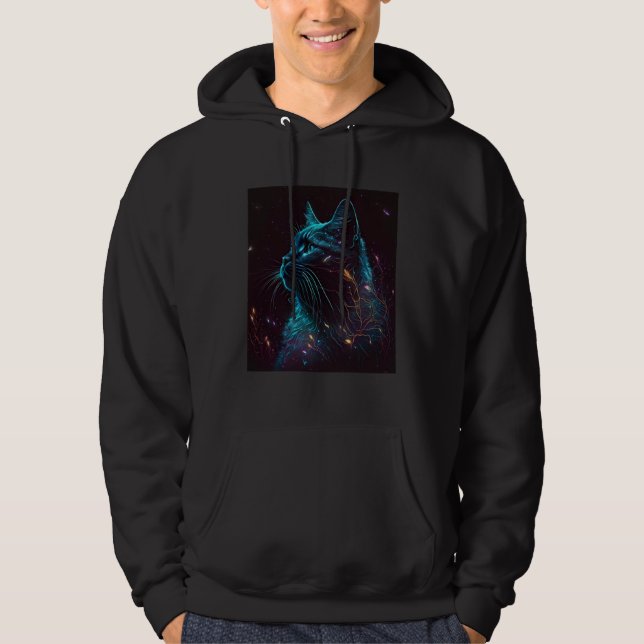 Cute Cat Hoodie (Vorderseite)