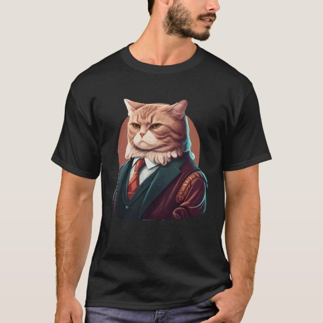 Cute cat moments Beautiful cat patterns for cat    T-Shirt (Vorderseite)