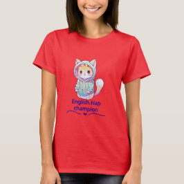 Cute Cat Nap Champion Too T-Shirt