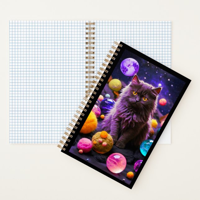 Cute Cat Notebook – Funny Journal for Cat Lovers Notizbuch (Innen)